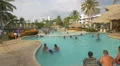 Swimming and playing with a ball at Playa Blanca Resort, Panama 4k or 4k+ Resolution