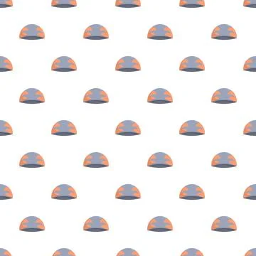 Swimming cap pattern creating a sportive background texture Illustrazione stock