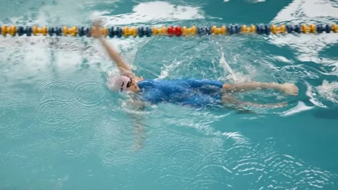 Swimming competitions Stock Footage 130287843