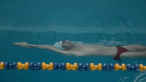 Swimming competitions Stock Footage 130293517