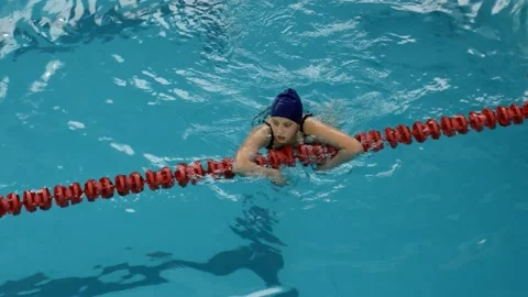 Swimming competitions Stock Footage 131897085