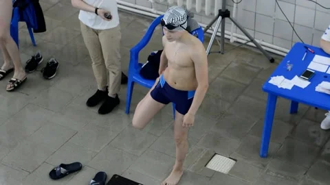 Swimming competitions Video stock 131900112