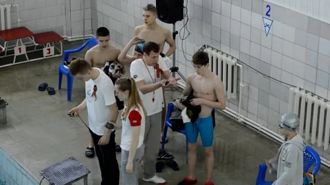 Swimming competitions 動画素材 132014643
