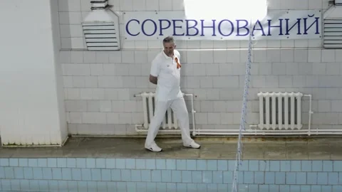 Swimming competitions Stock Footage 132016571