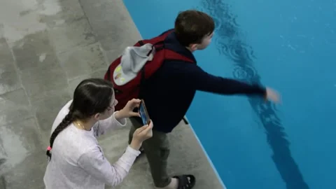 Swimming competitions Stock Footage 132016580