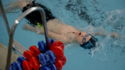 Swimming competitions Stock Footage 231264502