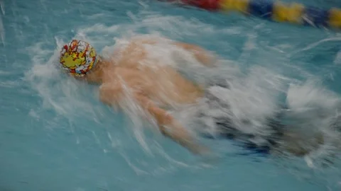 Swimming competitions Stock Footage 231292446