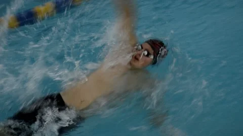 Swimming competitions Stock Footage 231297451