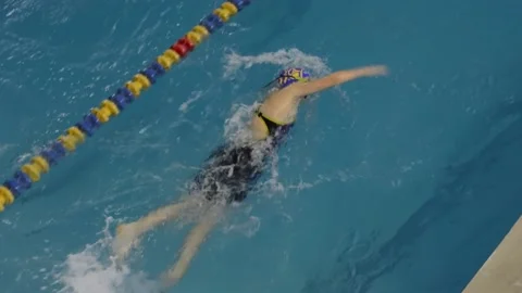 Swimming competitions Stock Footage 238651010