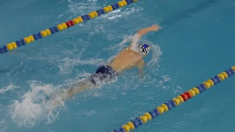 Swimming competitions Vídeo Stock 238666158