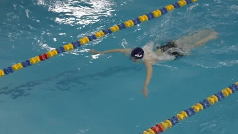 Swimming competitions Stock Footage 238666973