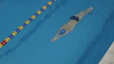Swimming competitions Stock Footage 238667671