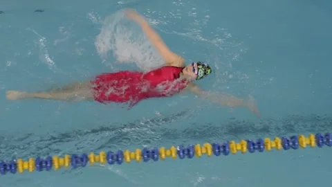 Swimming competitions Stock Footage 238668323