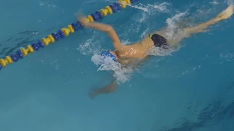 Swimming competitions Stock Footage 238668807
