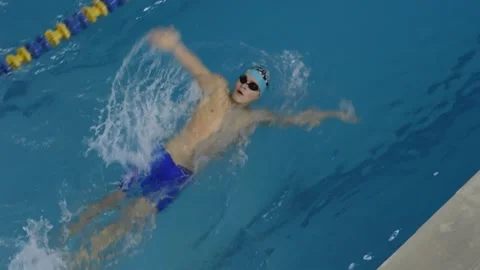 Swimming competitions Stock Footage 238672110