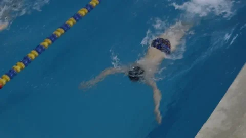 Swimming competitions Stock Footage 238674429