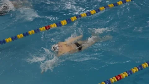 Swimming competitions Stock Footage 238675003