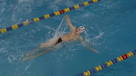 Swimming competitions Stock Footage 238675031