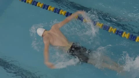 Swimming competitions Stock Footage 238677827