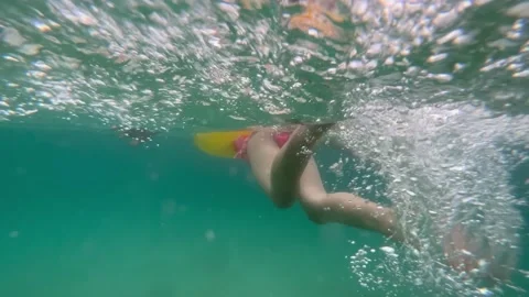 Swimming Stock Footage 174854768