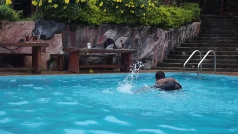 Swimming Stock Footage 303223167