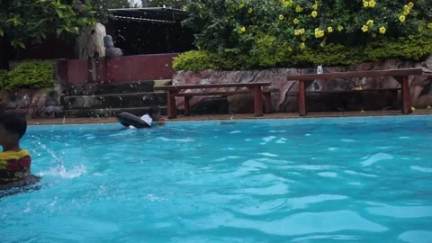 Swimming Video stock 303223488