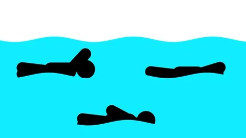 Swimming Forward Stock Footage 335667620