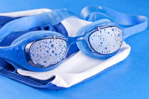 Swimming goggles Foto stock