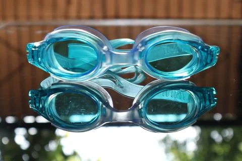 Swimming goggles Stock Photos