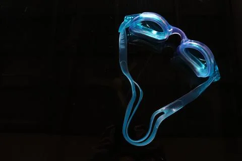 Swimming goggles Stock Photos