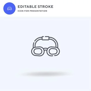 Swimming icon vector, filled flat sign, solid pictogram isolated on white, lo Illustrazione stock