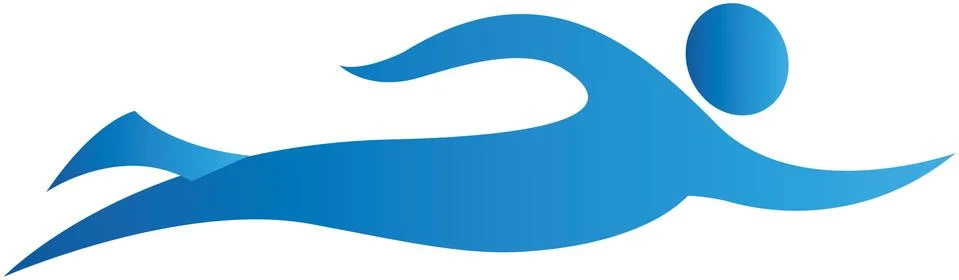 Swimming Stock Illustration