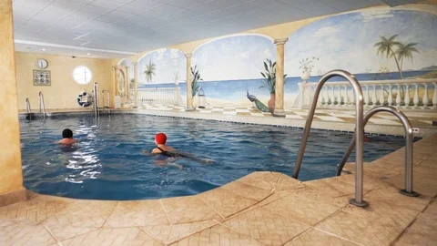 Swimming inside Stock Footage 89700182