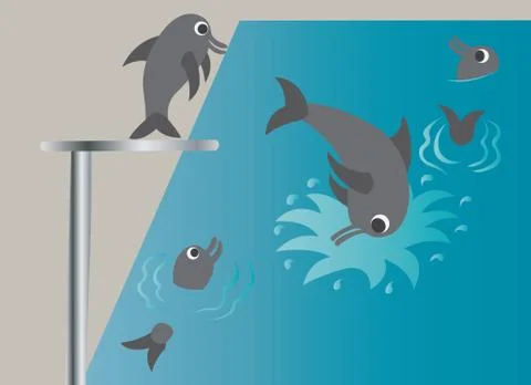 Swimming lessons 2 Stock Illustration