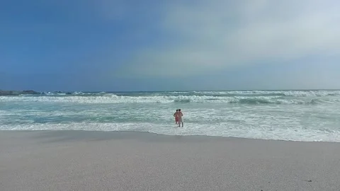 Swimming in the Ocean #1 Stock Footage 174303074