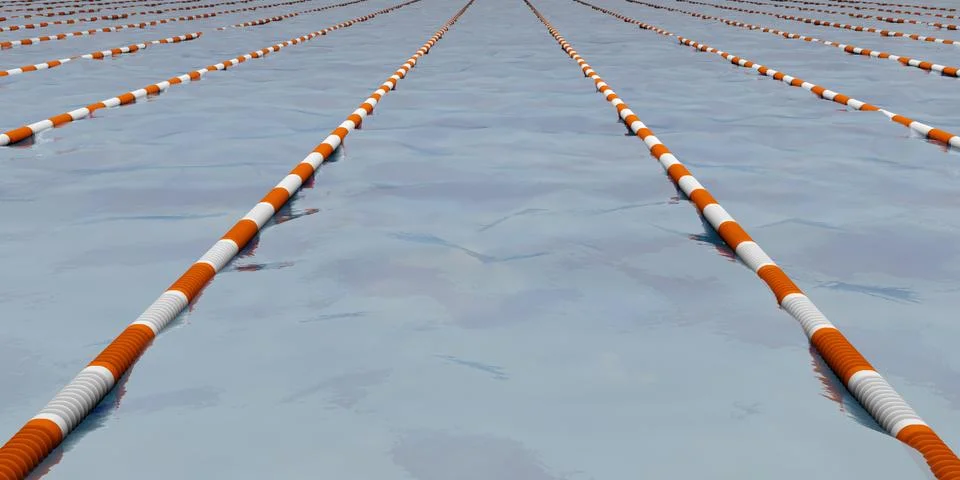 Swimming path Stock Photos