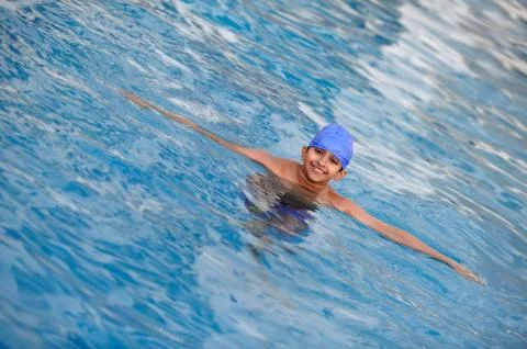 Swimming Foto stock