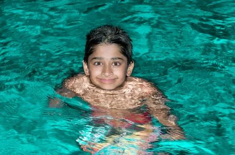 Swimming Foto stock