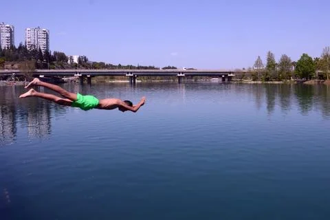 Swimming Stock Photos