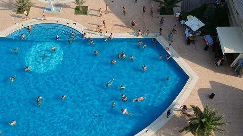 Swimming pool 2 Video stock 97697671