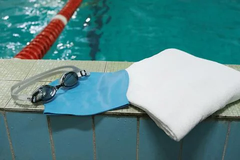 Swimming pool. accessory for the pool Stock-Fotos