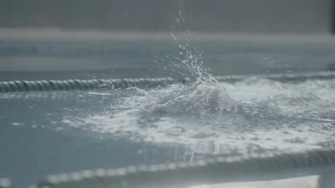 Swimming Pool Athlete Stock Footage 146177305