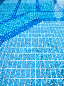 Swimming pool background Stock Photos