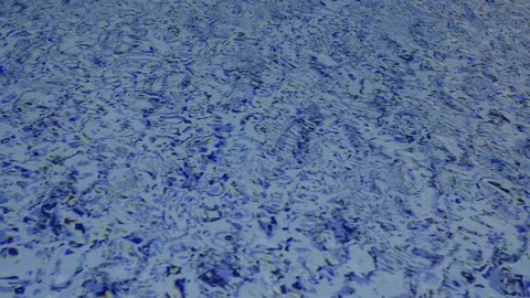 Swimming pool blue water surface Stock Footage 105290066