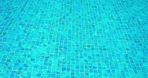 Swimming pool with clear blue water ripp... | Stock Video | Pond5