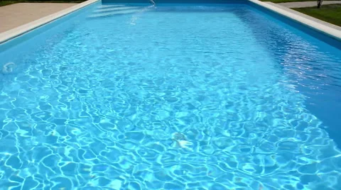 Swimming pool close-up. Stock Footage 51973811