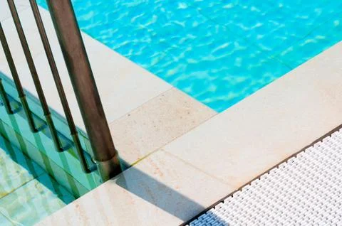Swimming Pool Close Up Stock Photos