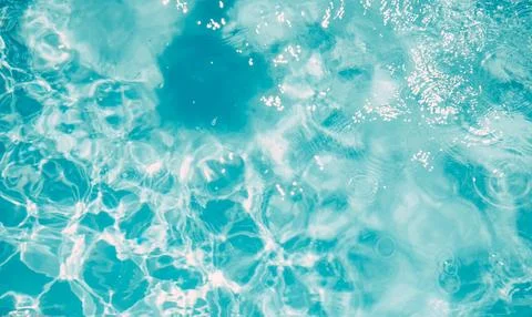 Swimming pool closeup background. Stock Photos