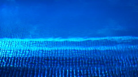 Swimming Pool Colors Changing from Blue to Turquoise to Green Stock Footage 242302774