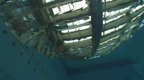 Swimming Pool / Diving Pool Stock Footage 811222